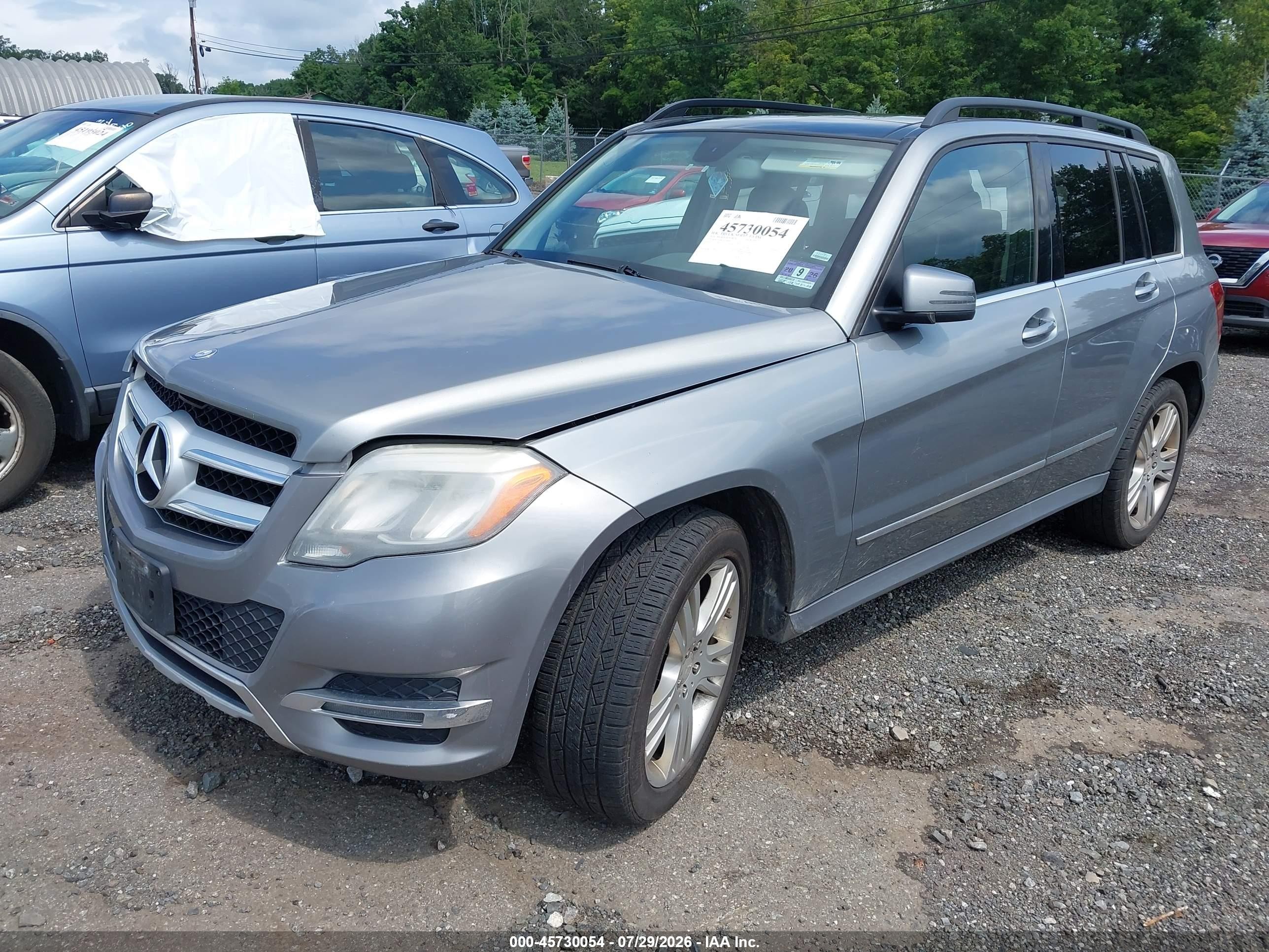 2014 Mercedes-benz Glk 350 4matic Silver vin: WDCGG8JB7EG200942