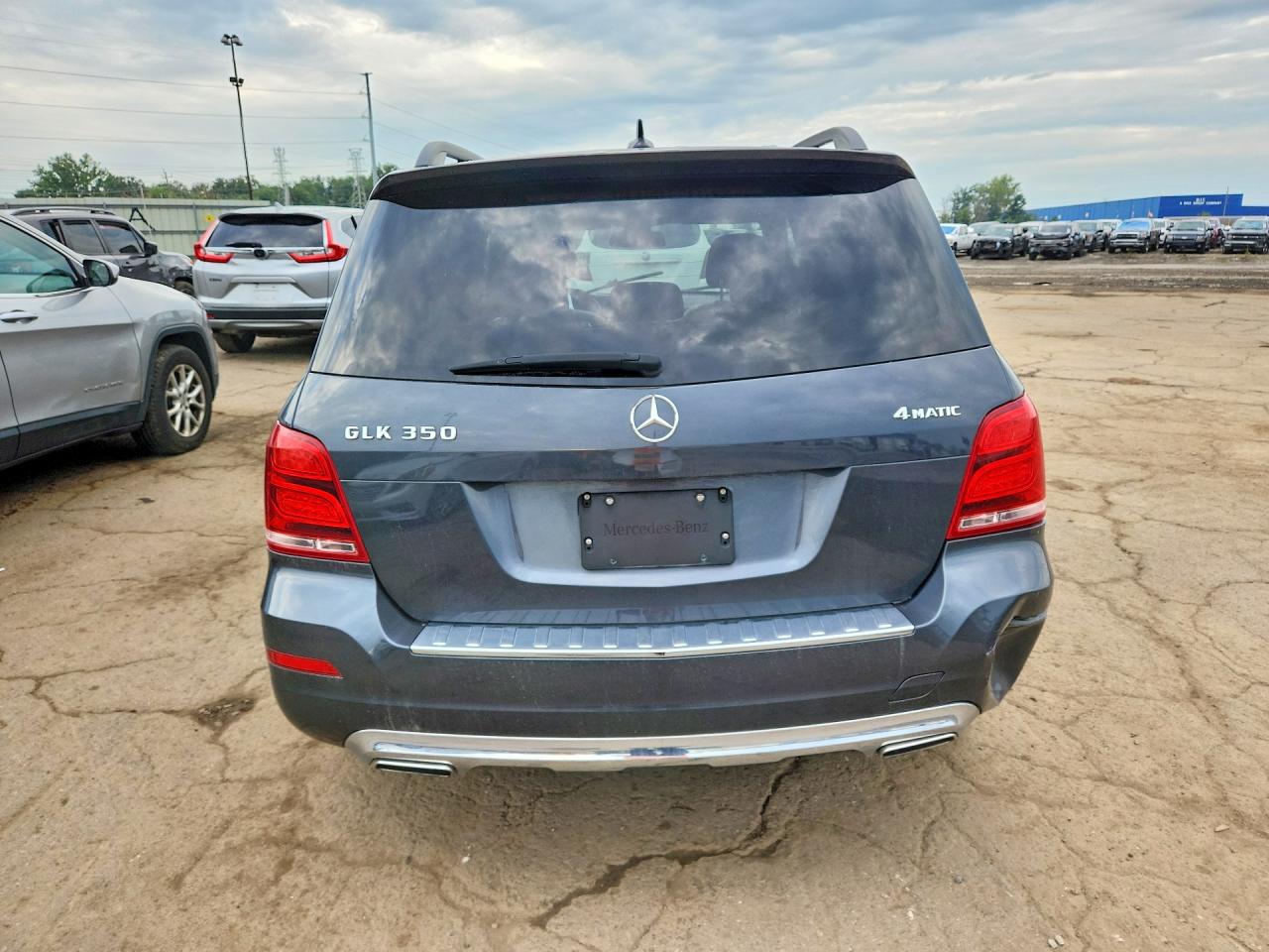 2014 Mercedes-benz Glk 350 4matic Blue vin: WDCGG8JB7EG238414