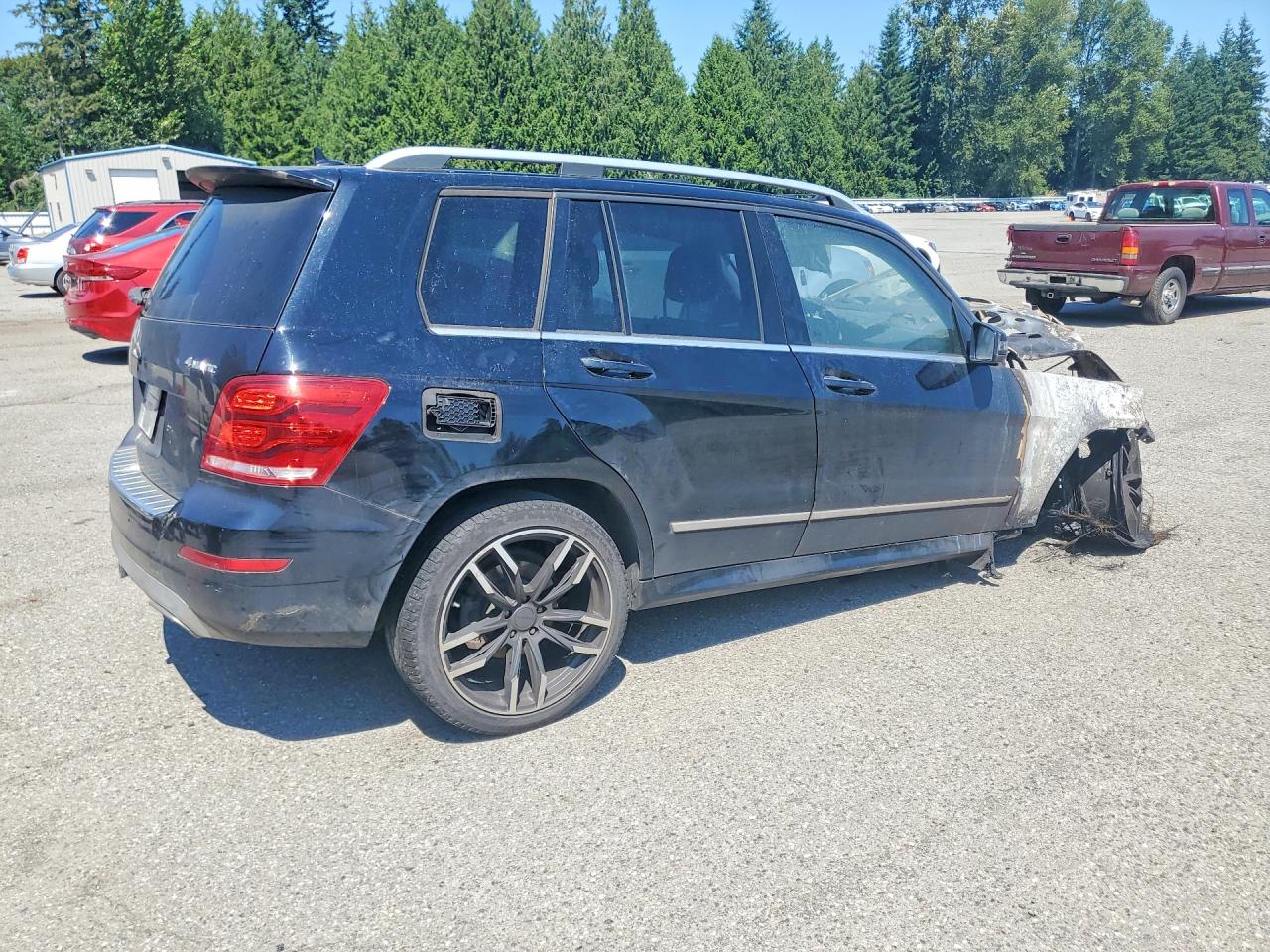 2014 Mercedes-benz Glk 350 4matic Black vin: WDCGG8JB7EG273485