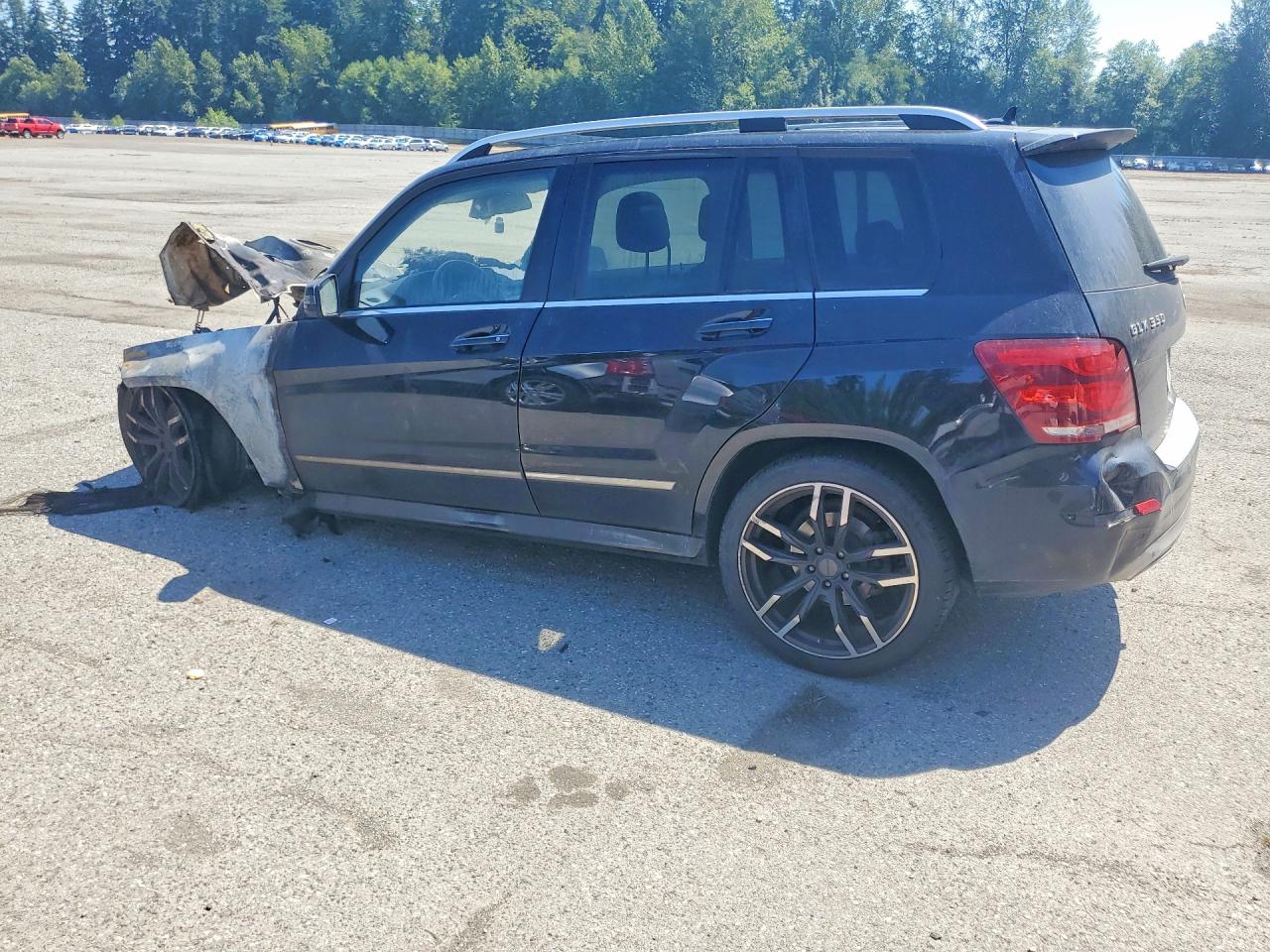 2014 Mercedes-benz Glk 350 4matic Black vin: WDCGG8JB7EG273485
