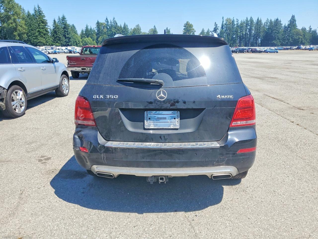 2014 Mercedes-benz Glk 350 4matic Black vin: WDCGG8JB7EG273485