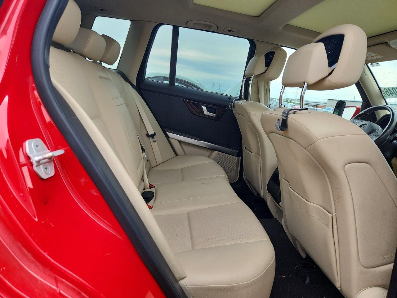 2014 Mercedes-benz Glk 350 4matic Red vin: WDCGG8JB7EG284874