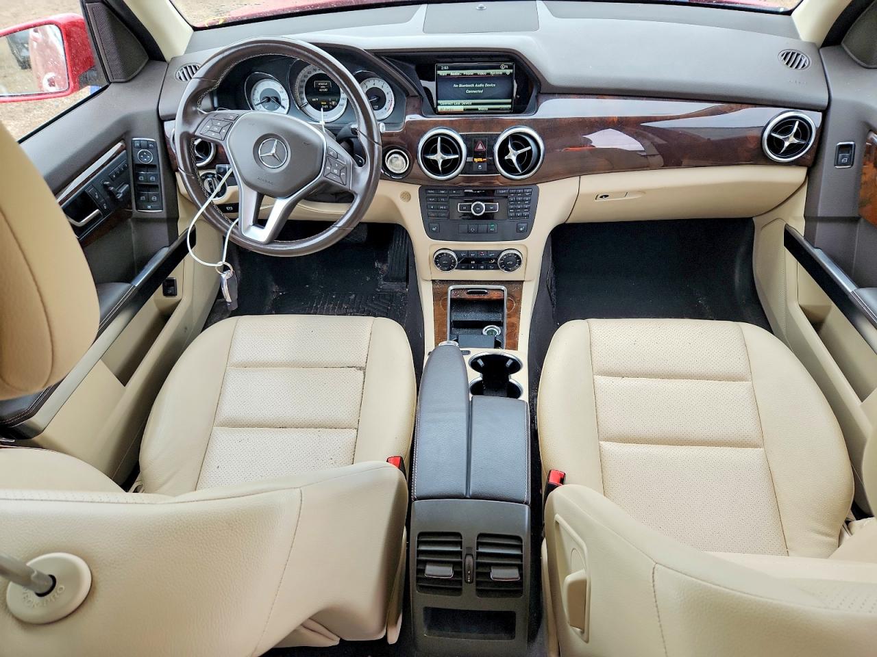2014 Mercedes-benz Glk 350 4matic Red vin: WDCGG8JB7EG284874