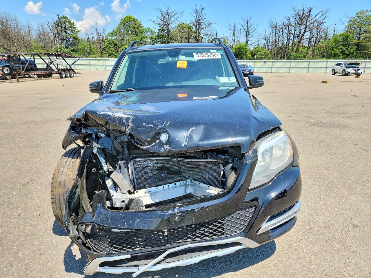 2014 Mercedes-benz Glk 350 4matic Black vin: WDCGG8JB7EG332051