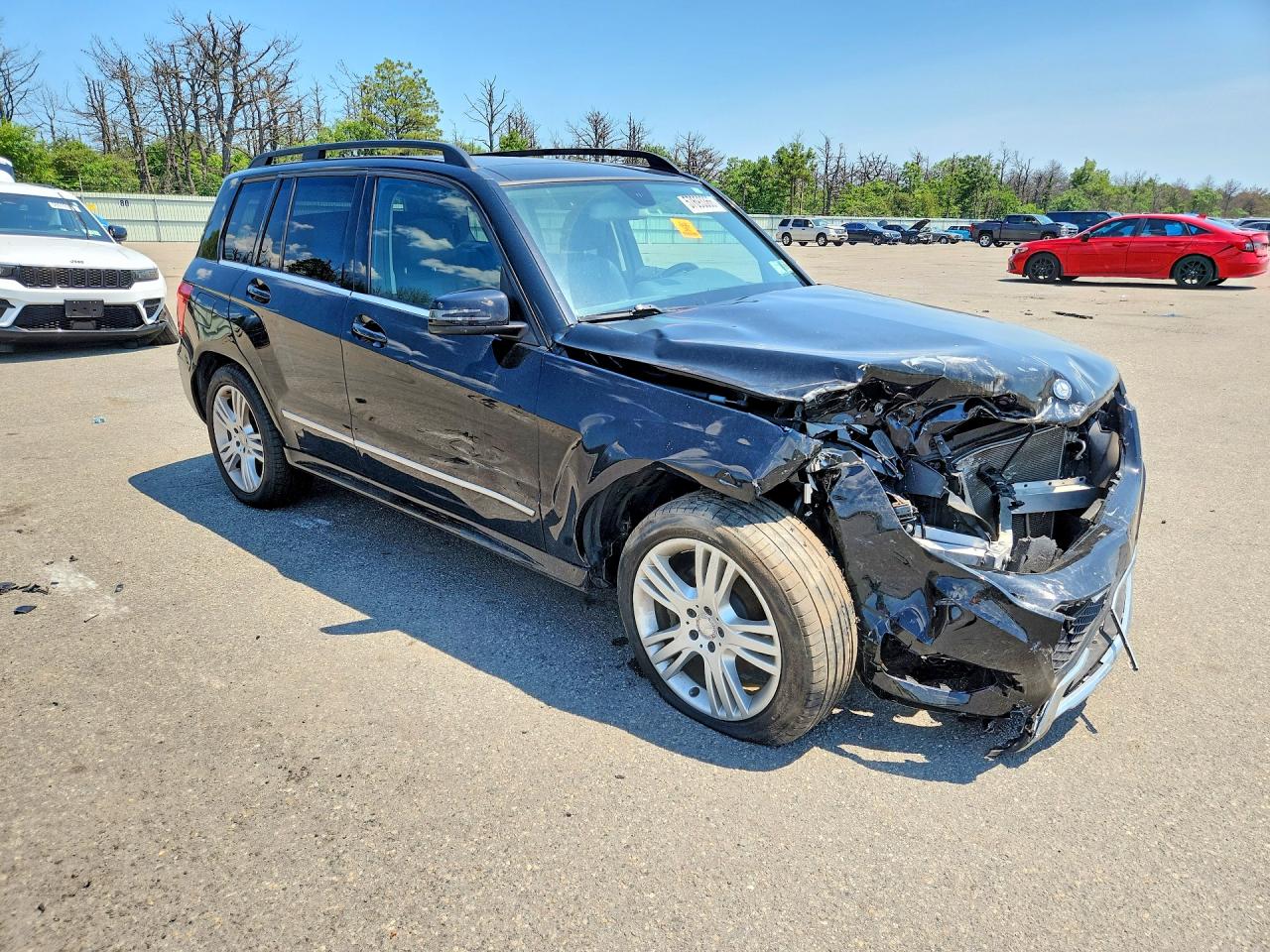 2014 Mercedes-benz Glk 350 4matic Black vin: WDCGG8JB7EG332051