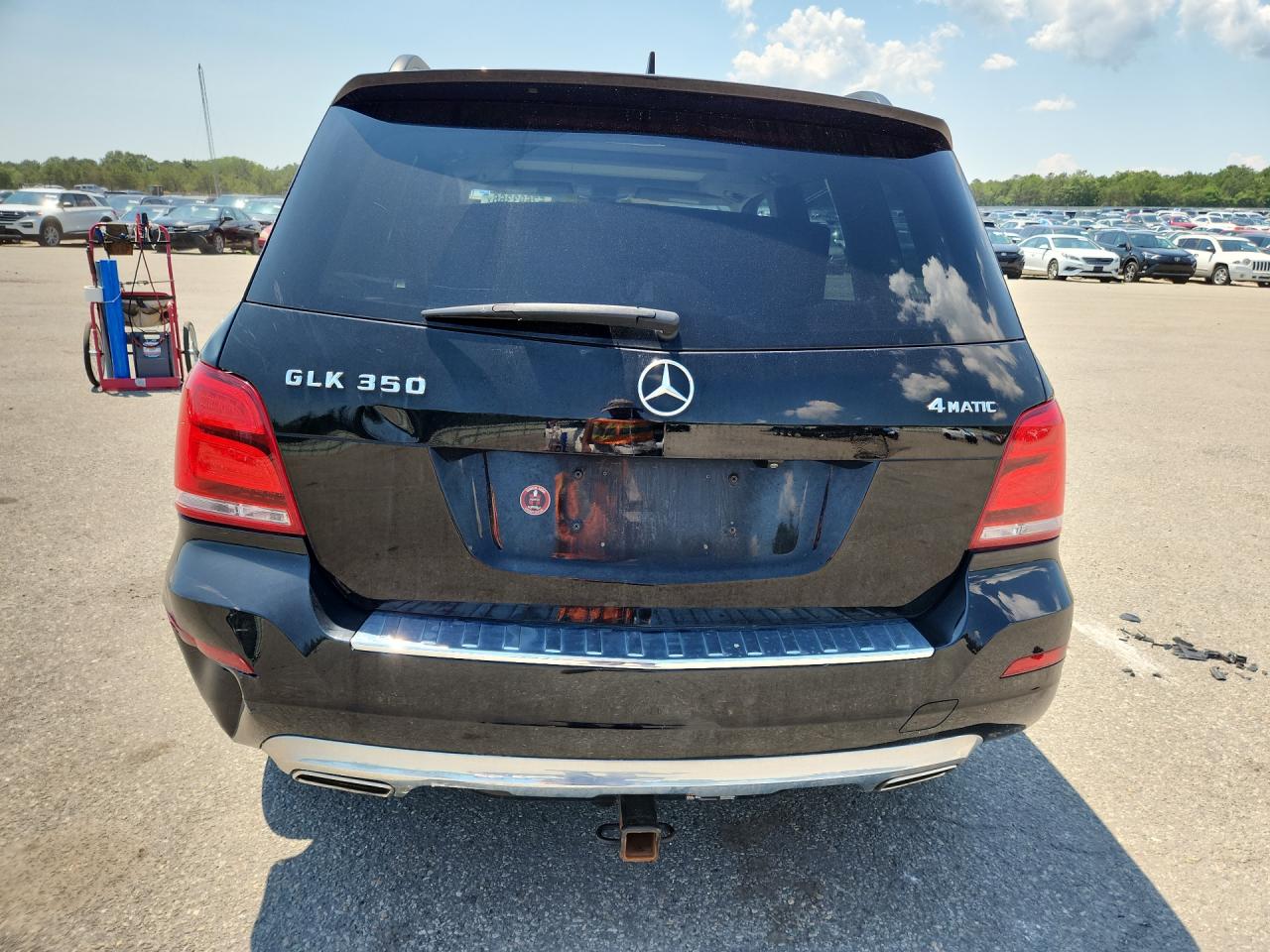 2014 Mercedes-benz Glk 350 4matic Black vin: WDCGG8JB7EG332051