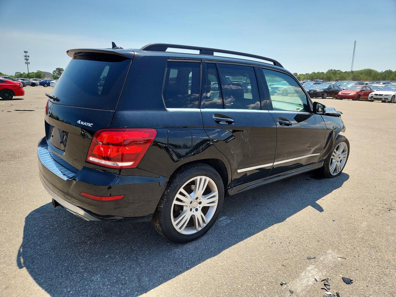 2014 Mercedes-benz Glk 350 4matic Black vin: WDCGG8JB7EG332051