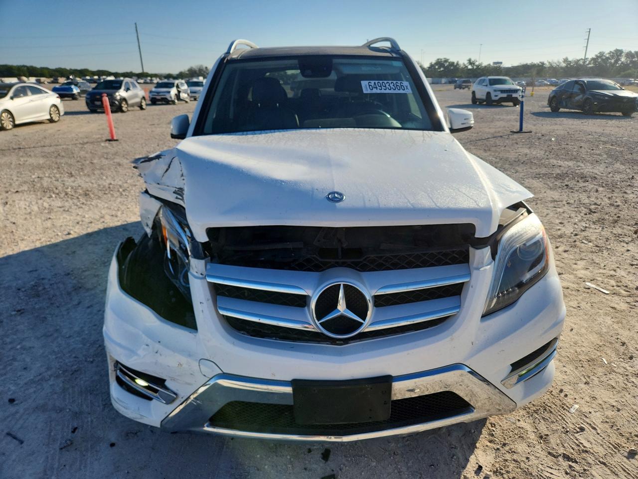2014 Mercedes-benz Glk 350 4matic White vin: WDCGG8JB7EG336472