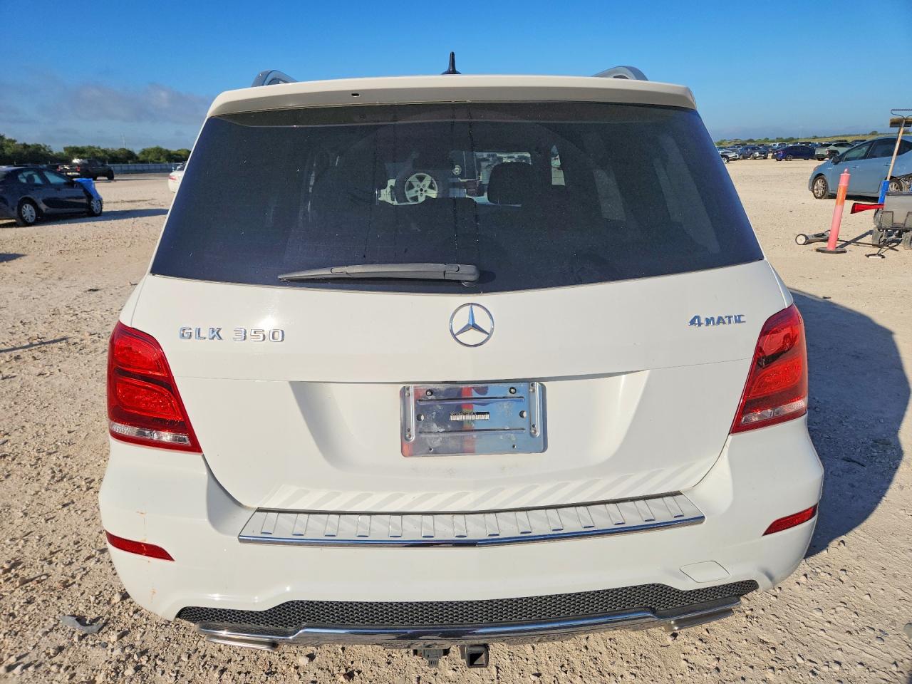 2014 Mercedes-benz Glk 350 4matic White vin: WDCGG8JB7EG336472