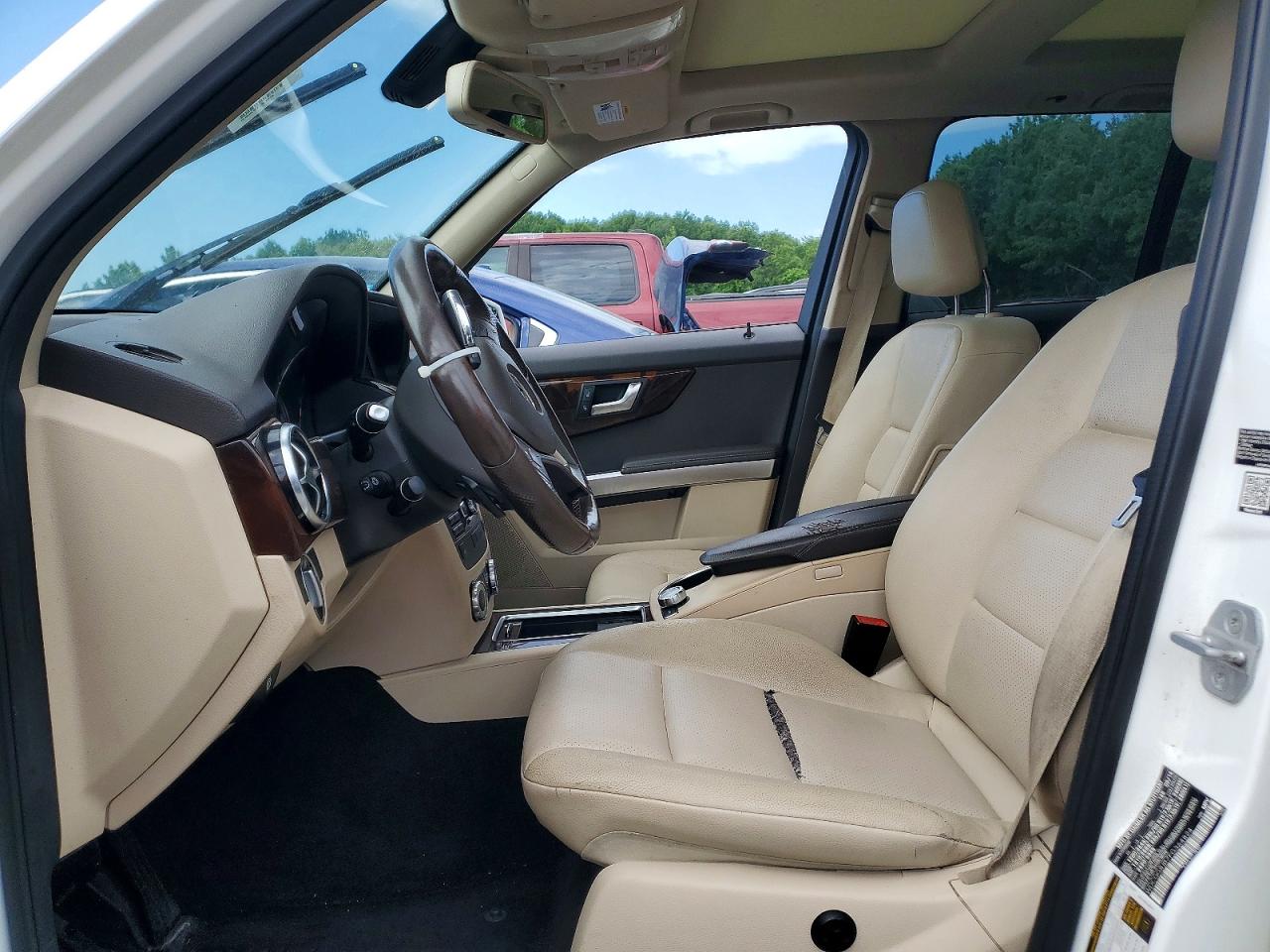 2015 Mercedes-benz Glk 350 4matic White vin: WDCGG8JB7FG364824