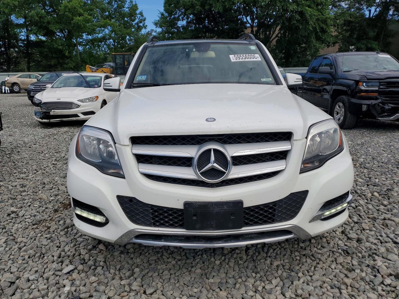 2015 Mercedes-benz Glk 350 4matic White vin: WDCGG8JB7FG364824