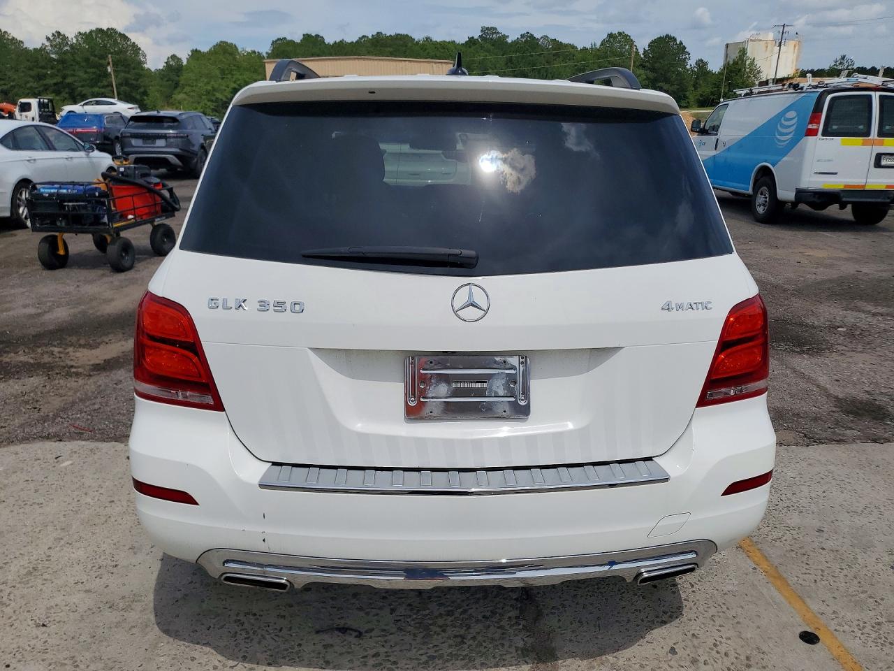 2013 Mercedes-benz Glk 350 4matic White vin: WDCGG8JB8DG087047