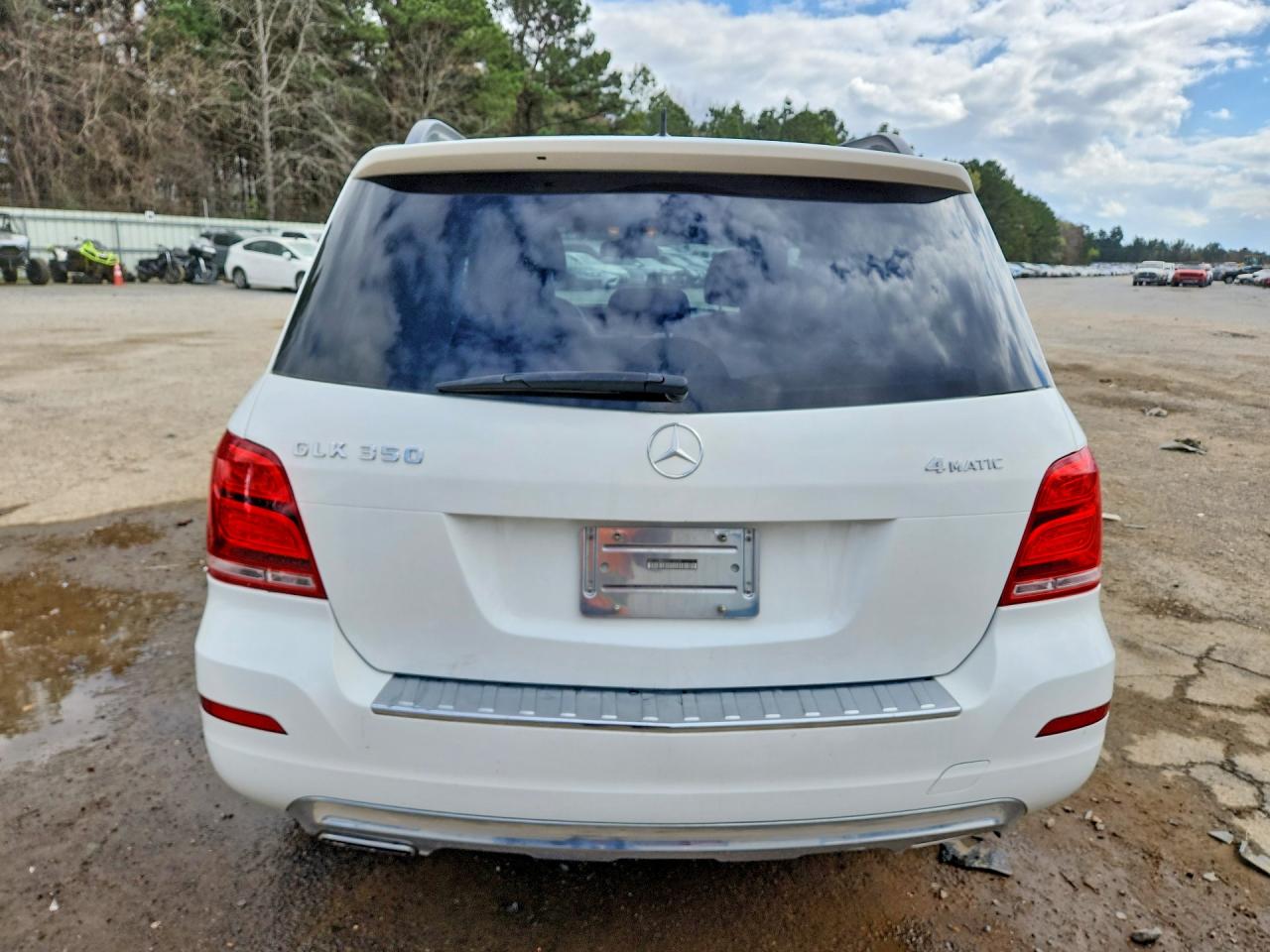 2013 Mercedes-benz Glk 350 4matic White vin: WDCGG8JB8DG113128