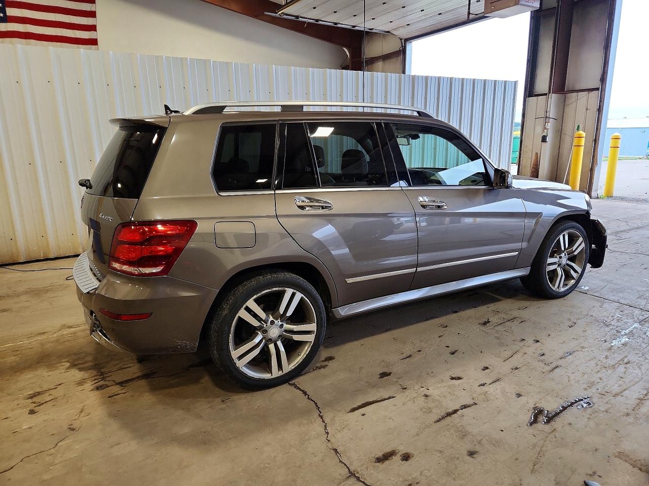 2014 Mercedes-benz Glk 350 4matic Gray vin: WDCGG8JB8EG166574