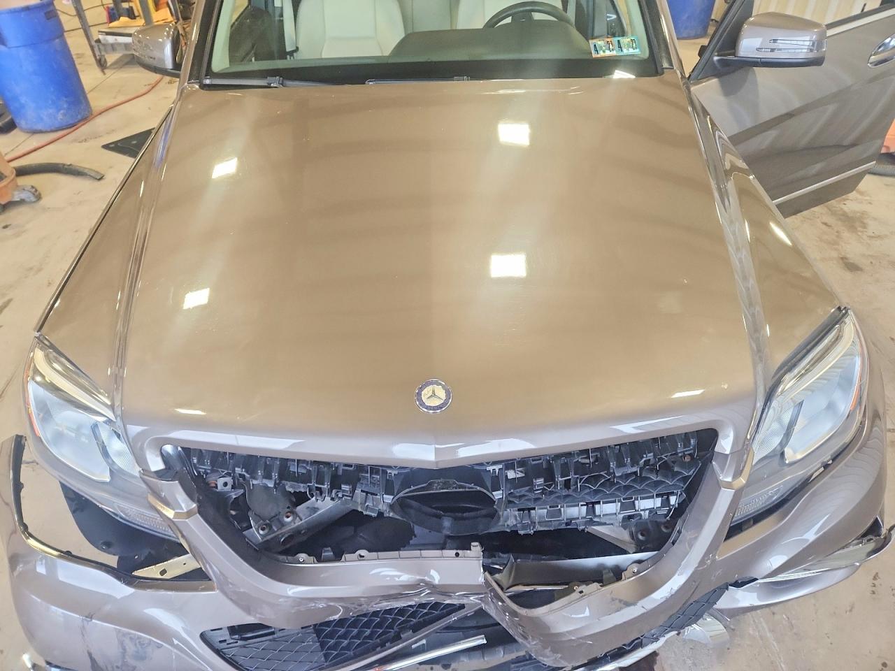 2014 Mercedes-benz Glk 350 4matic Gray vin: WDCGG8JB8EG166574