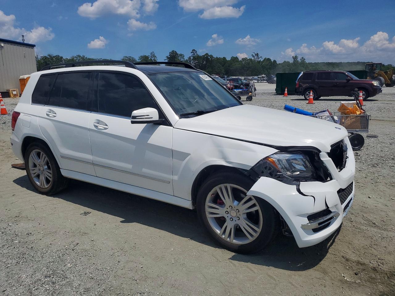 2014 Mercedes-benz Glk 350 4matic White vin: WDCGG8JB8EG330776
