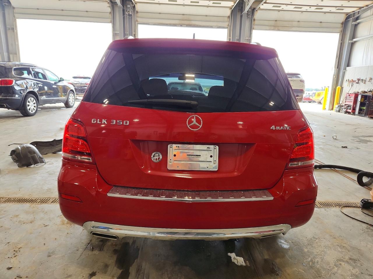 2015 Mercedes-benz Glk 350 4matic Red vin: WDCGG8JB8FG351063