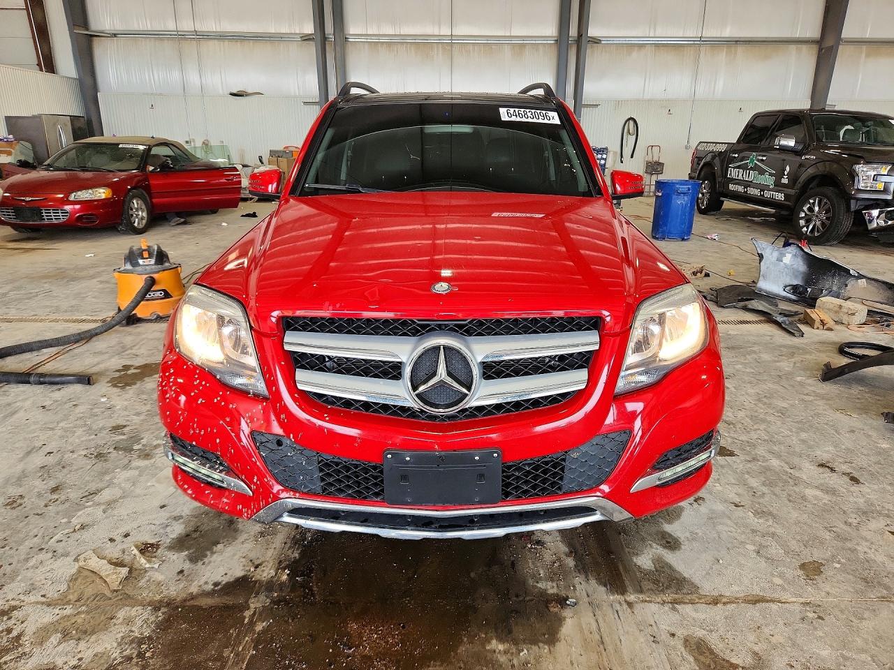 2015 Mercedes-benz Glk 350 4matic Red vin: WDCGG8JB8FG351063