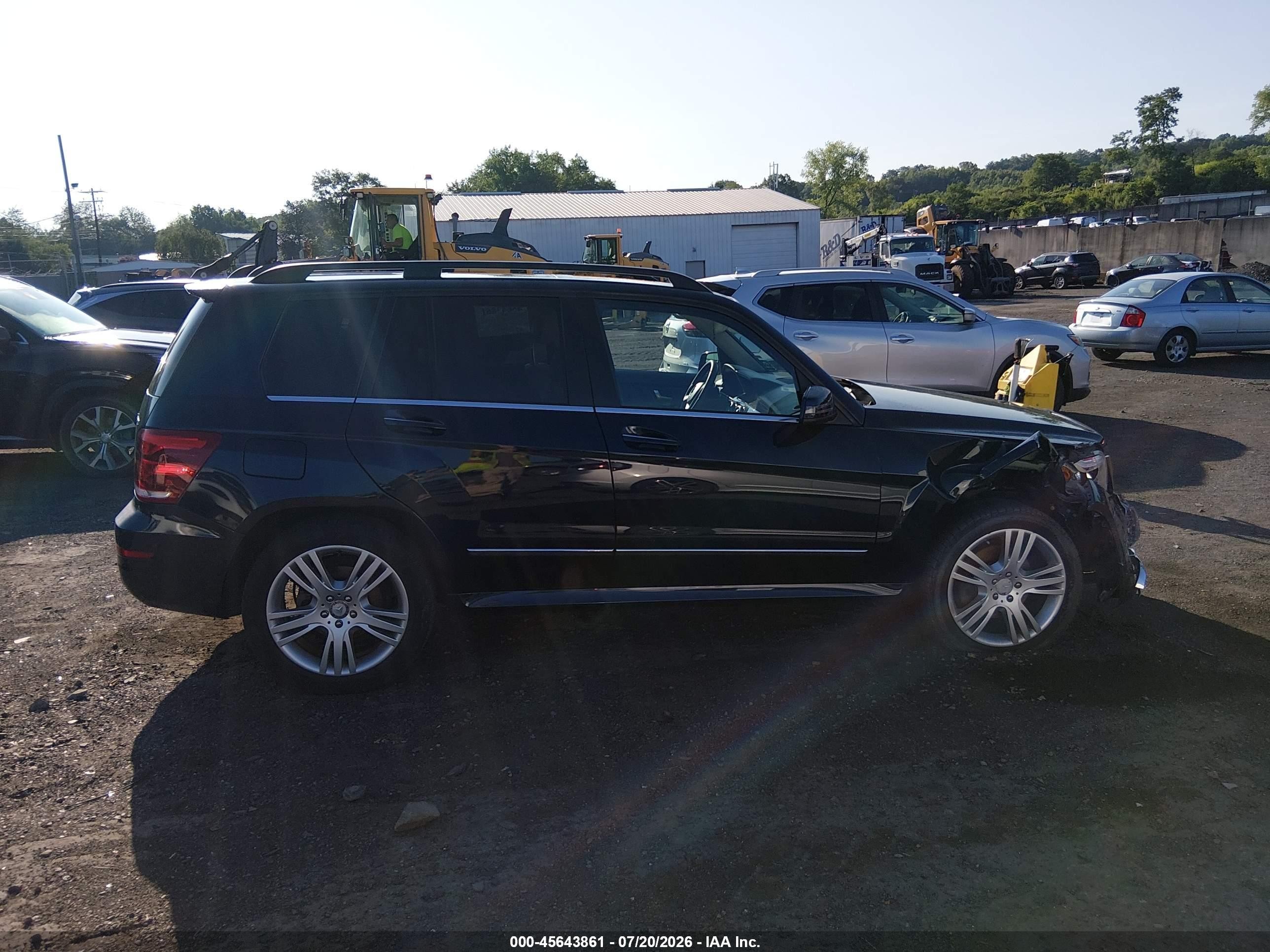 2015 Mercedes-benz Glk 350 4matic Dark Blue vin: WDCGG8JB8FG360975