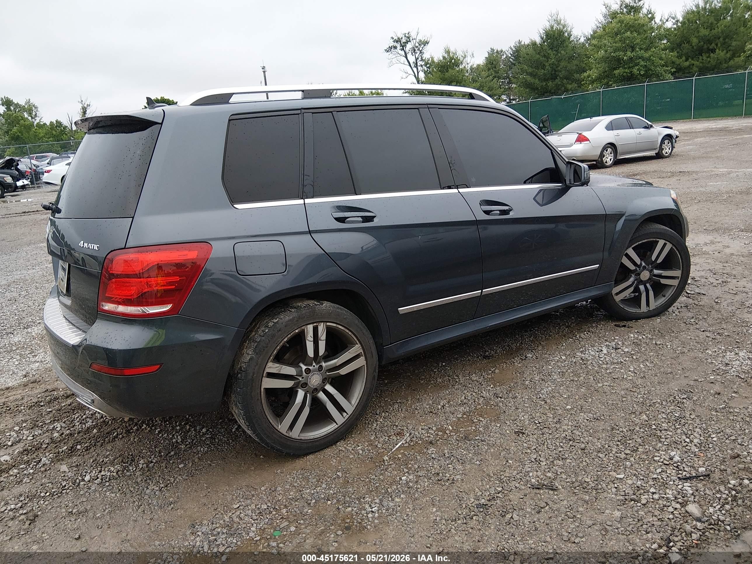 2015 Mercedes-benz Glk 350 4matic Green vin: WDCGG8JB8FG431415