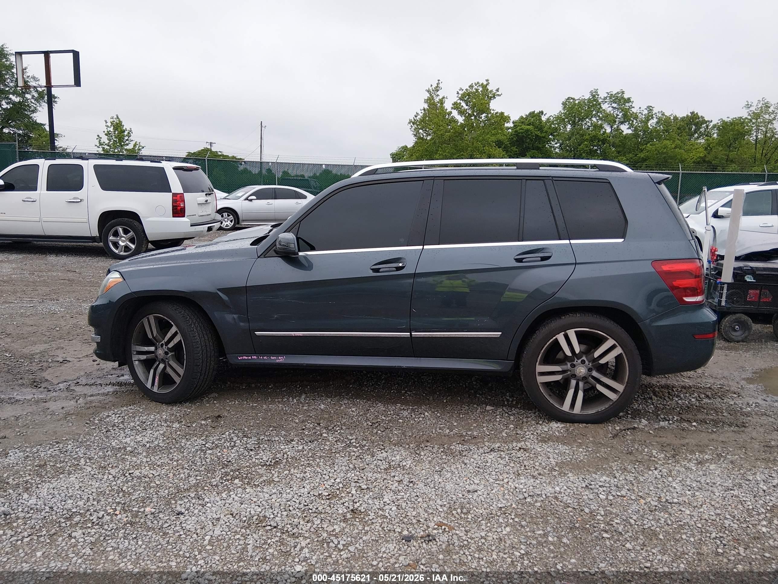 2015 Mercedes-benz Glk 350 4matic Green vin: WDCGG8JB8FG431415
