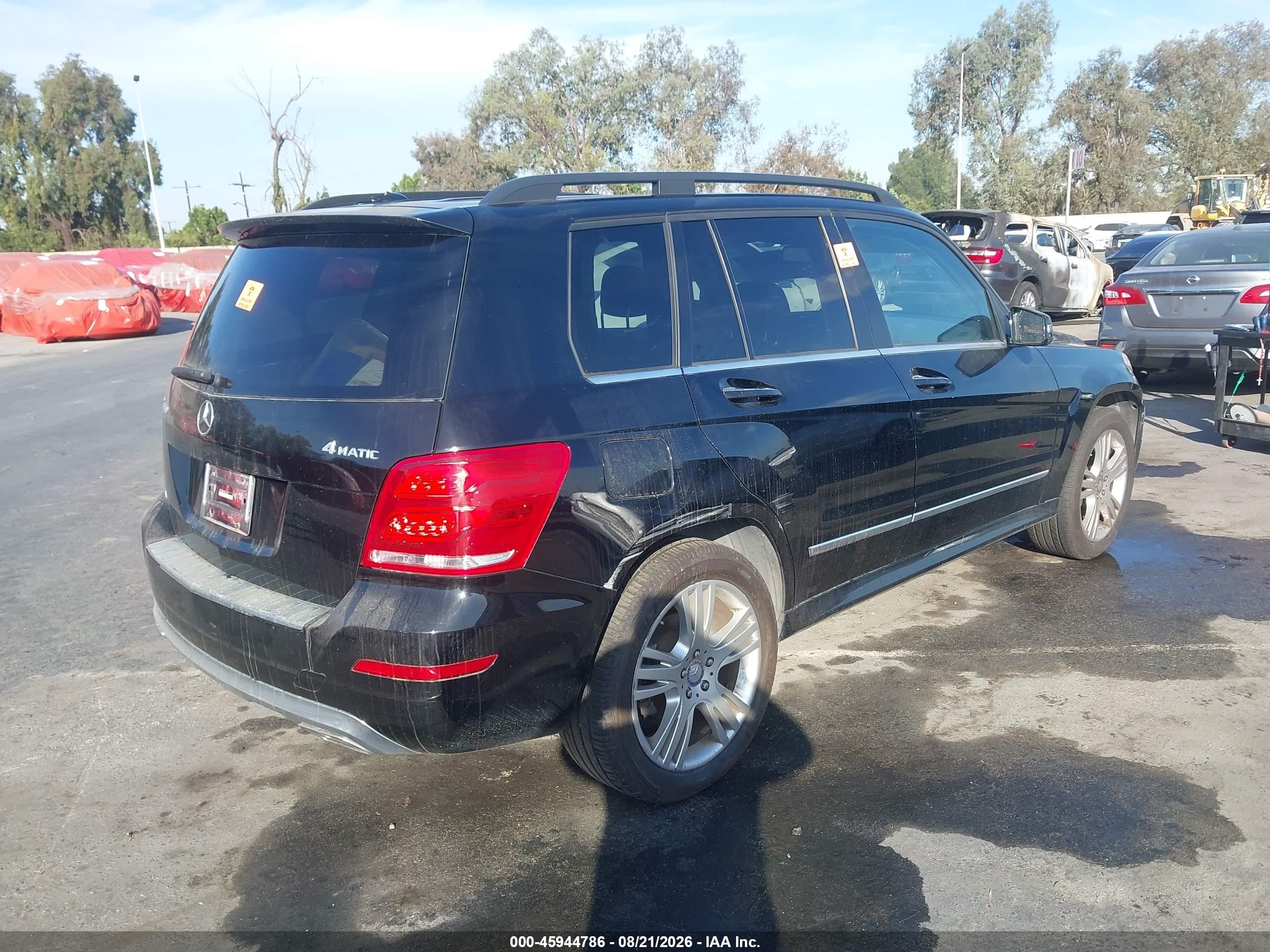 2013 Mercedes-benz Glk 350 4matic Black vin: WDCGG8JB9DG046930