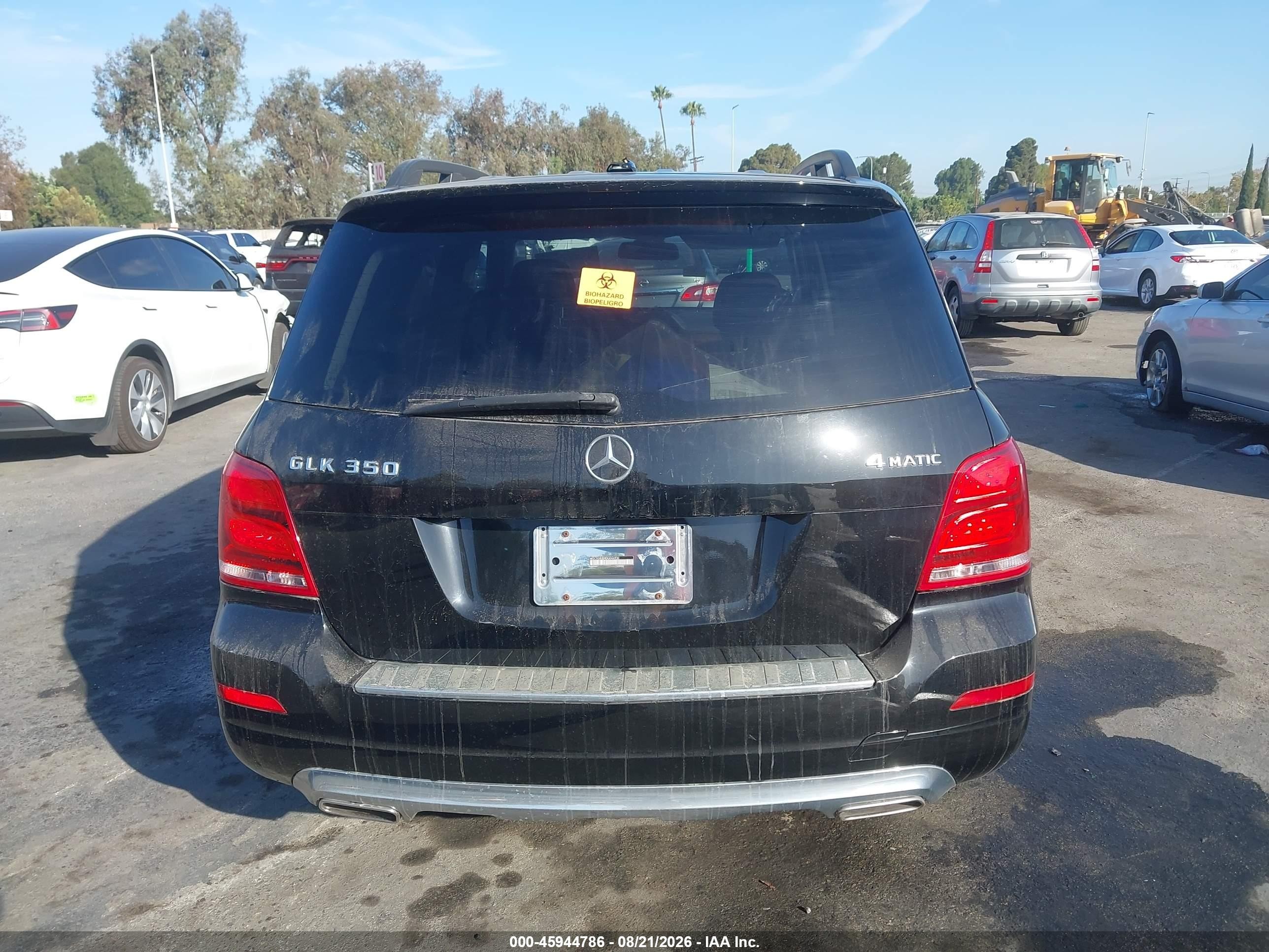 2013 Mercedes-benz Glk 350 4matic Black vin: WDCGG8JB9DG046930