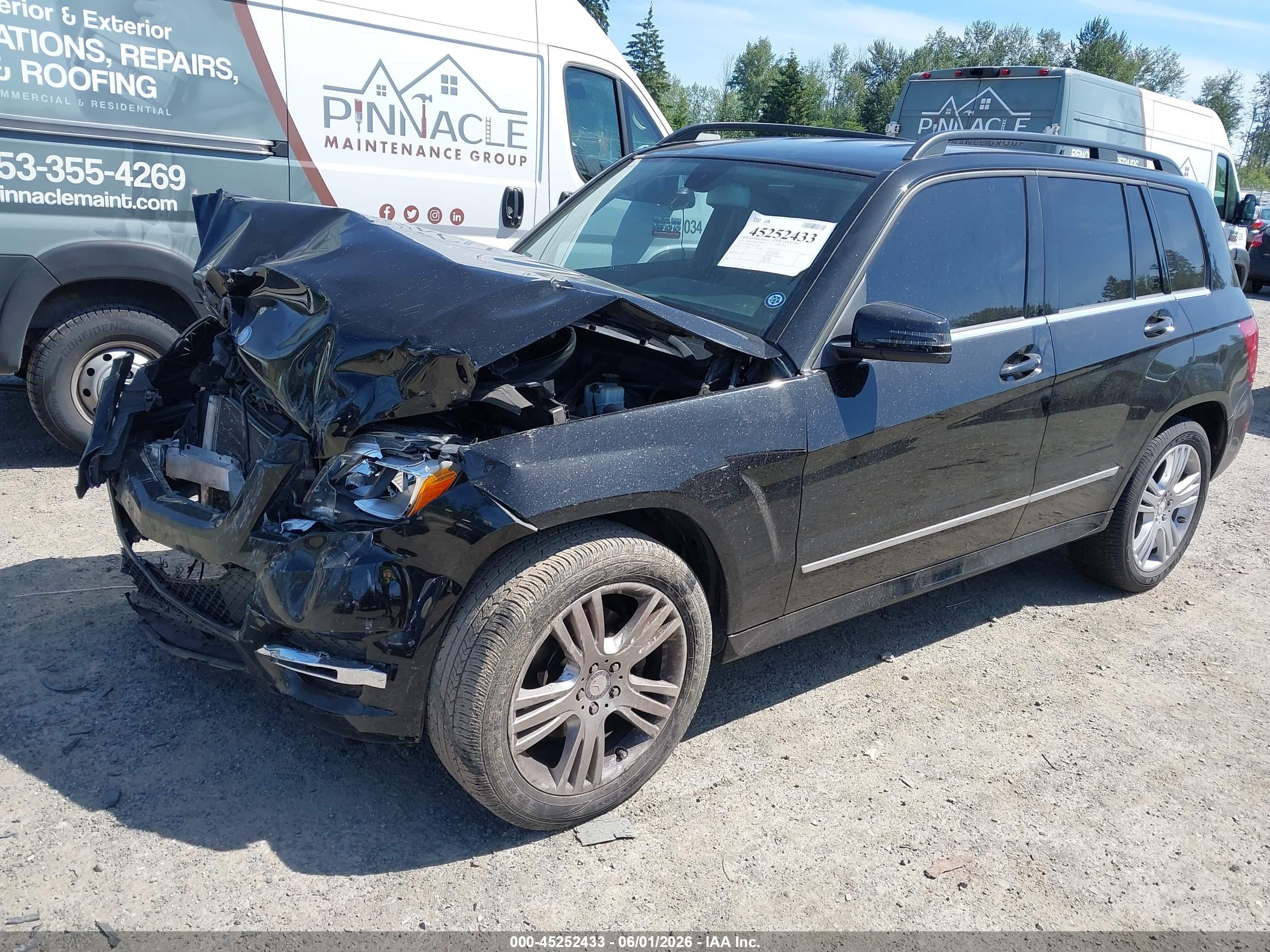2013 Mercedes-benz Glk 350 4matic Black vin: WDCGG8JB9DG113820