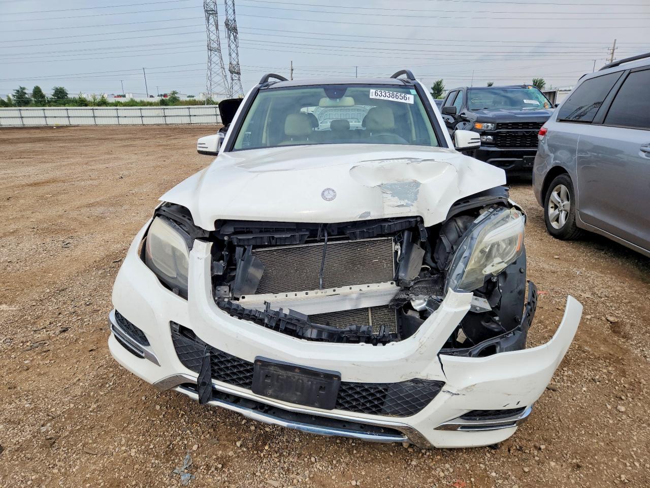 2013 Mercedes-benz Glk 350 4matic White vin: WDCGG8JB9DG116491