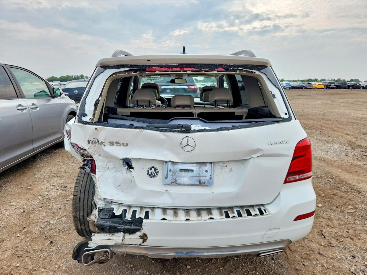 2013 Mercedes-benz Glk 350 4matic White vin: WDCGG8JB9DG116491