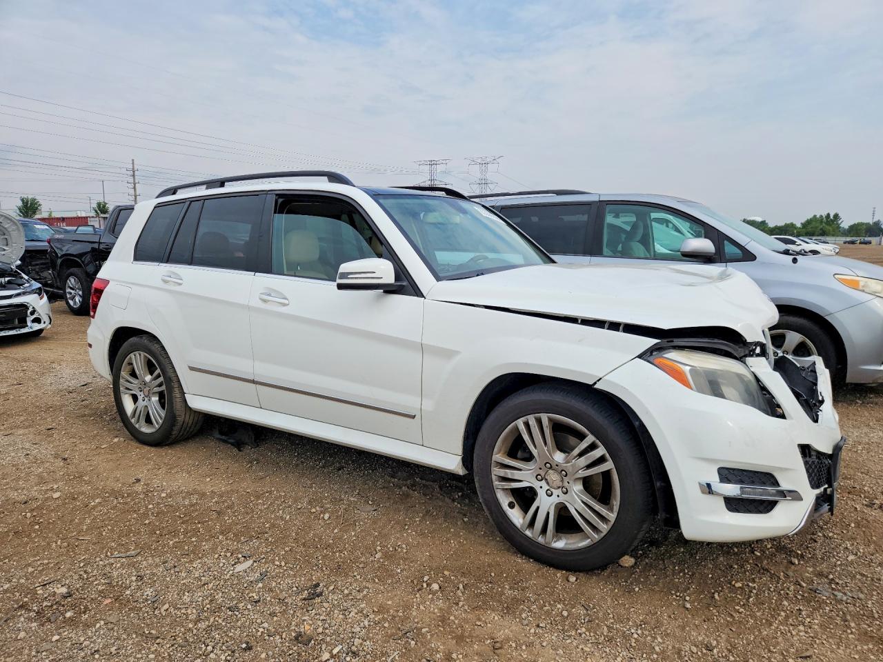 2013 Mercedes-benz Glk 350 4matic White vin: WDCGG8JB9DG116491