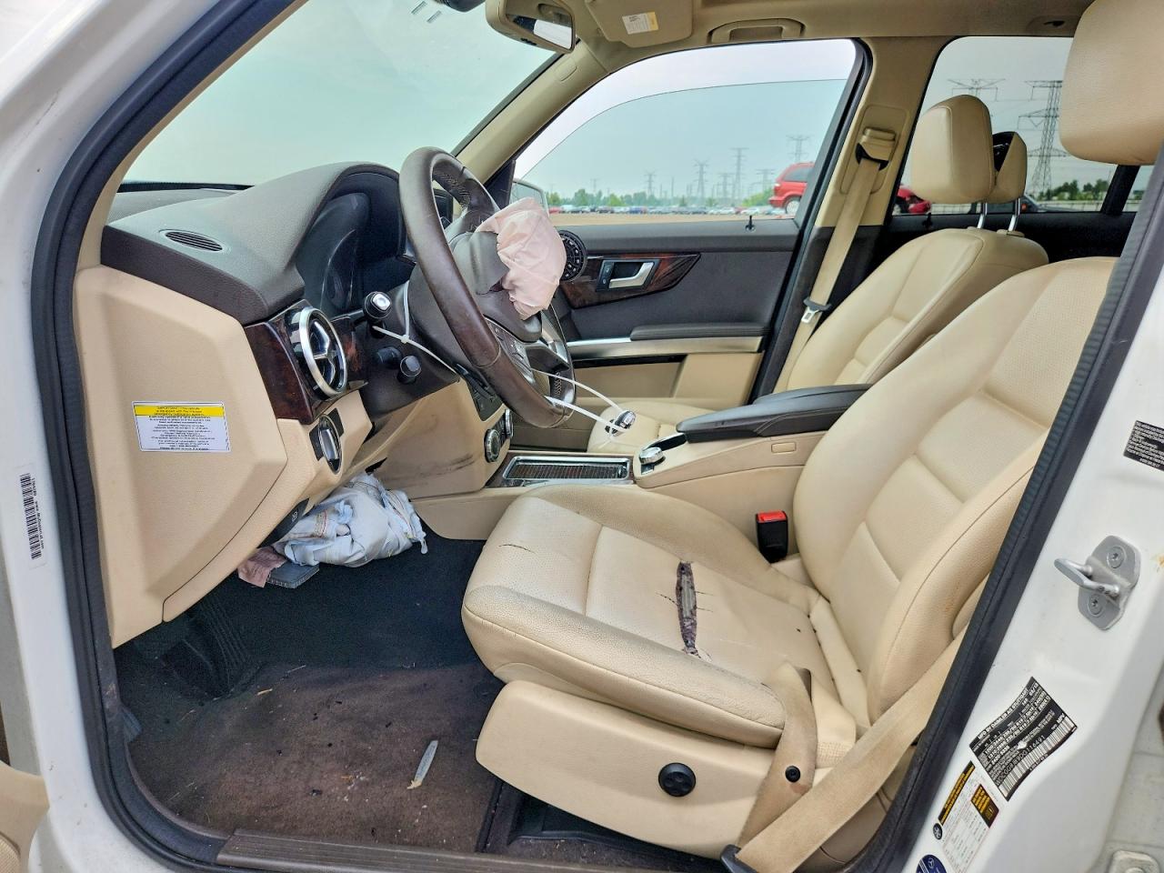 2013 Mercedes-benz Glk 350 4matic White vin: WDCGG8JB9DG116491