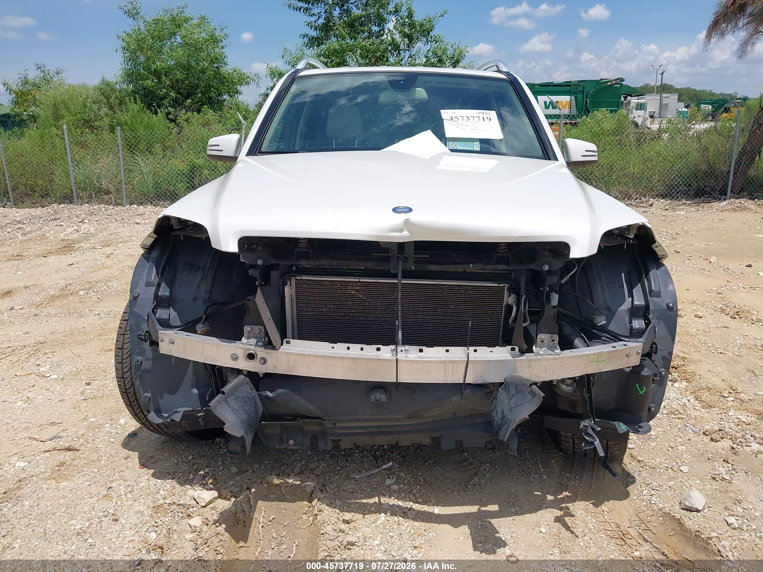 2013 Mercedes-benz Glk 350 4matic White vin: WDCGG8JB9DG137048