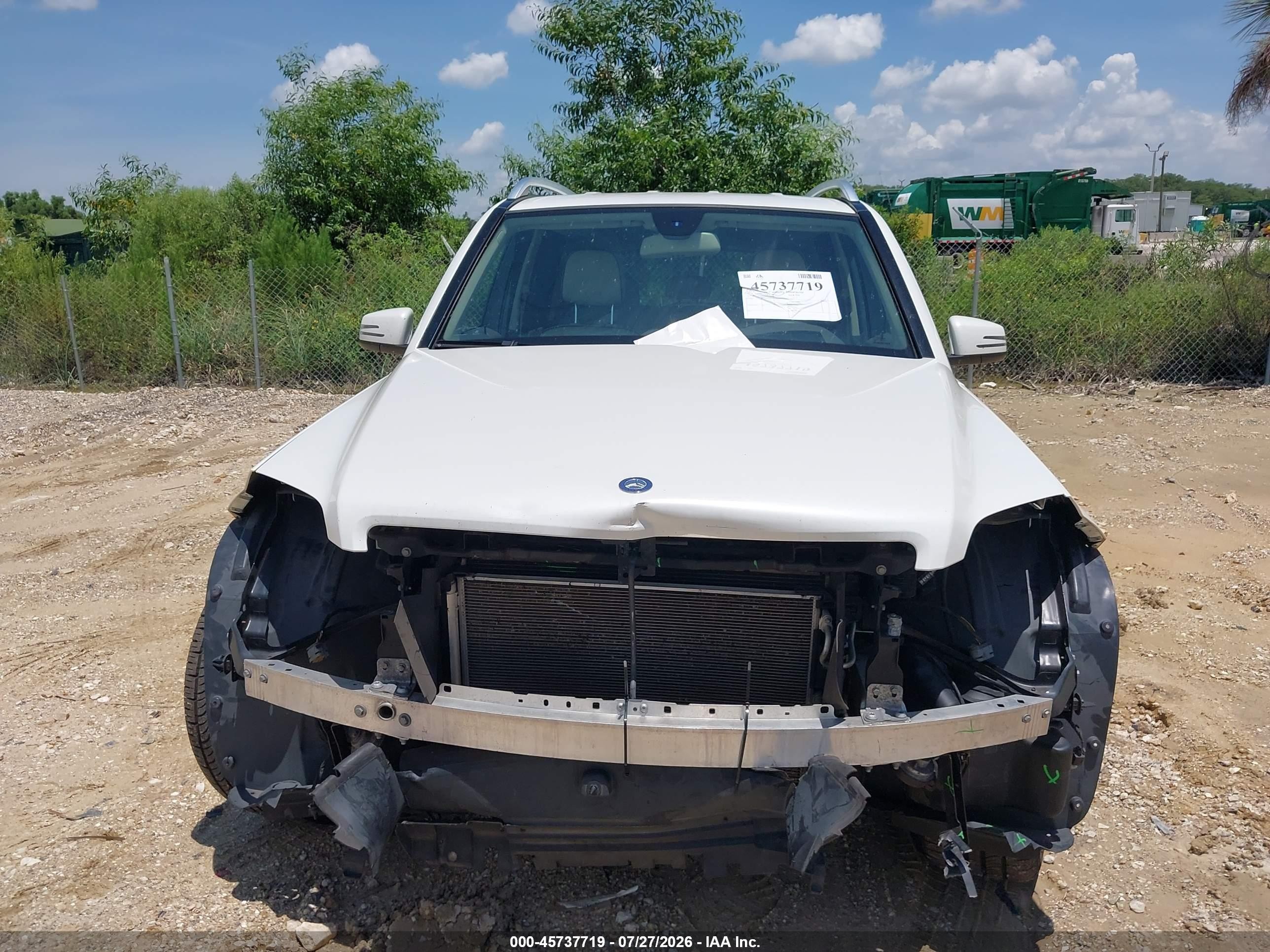 2013 Mercedes-benz Glk 350 4matic White vin: WDCGG8JB9DG137048