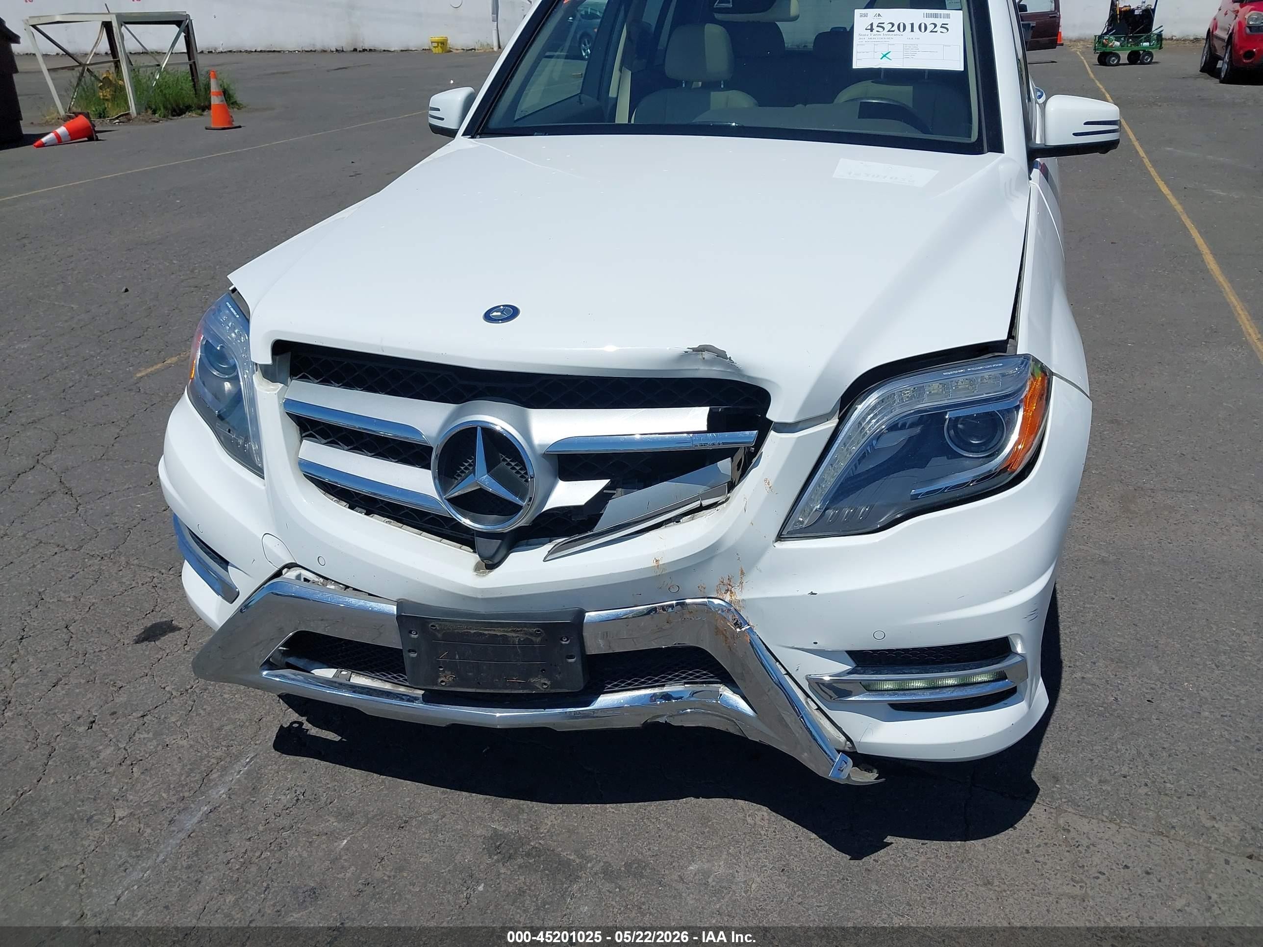 2014 Mercedes-benz Glk 350 4matic White vin: WDCGG8JB9EG177910