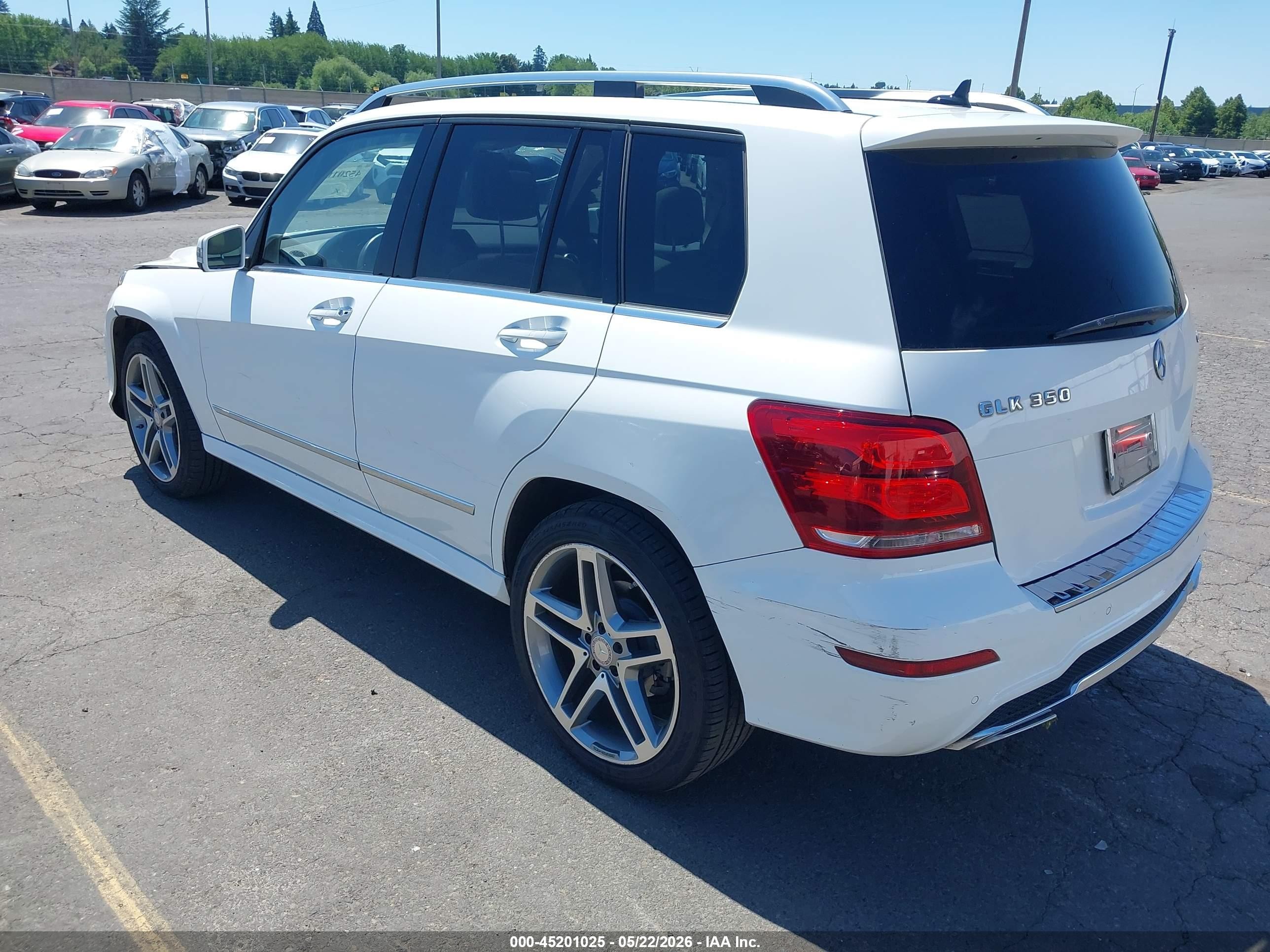 2014 Mercedes-benz Glk 350 4matic White vin: WDCGG8JB9EG177910