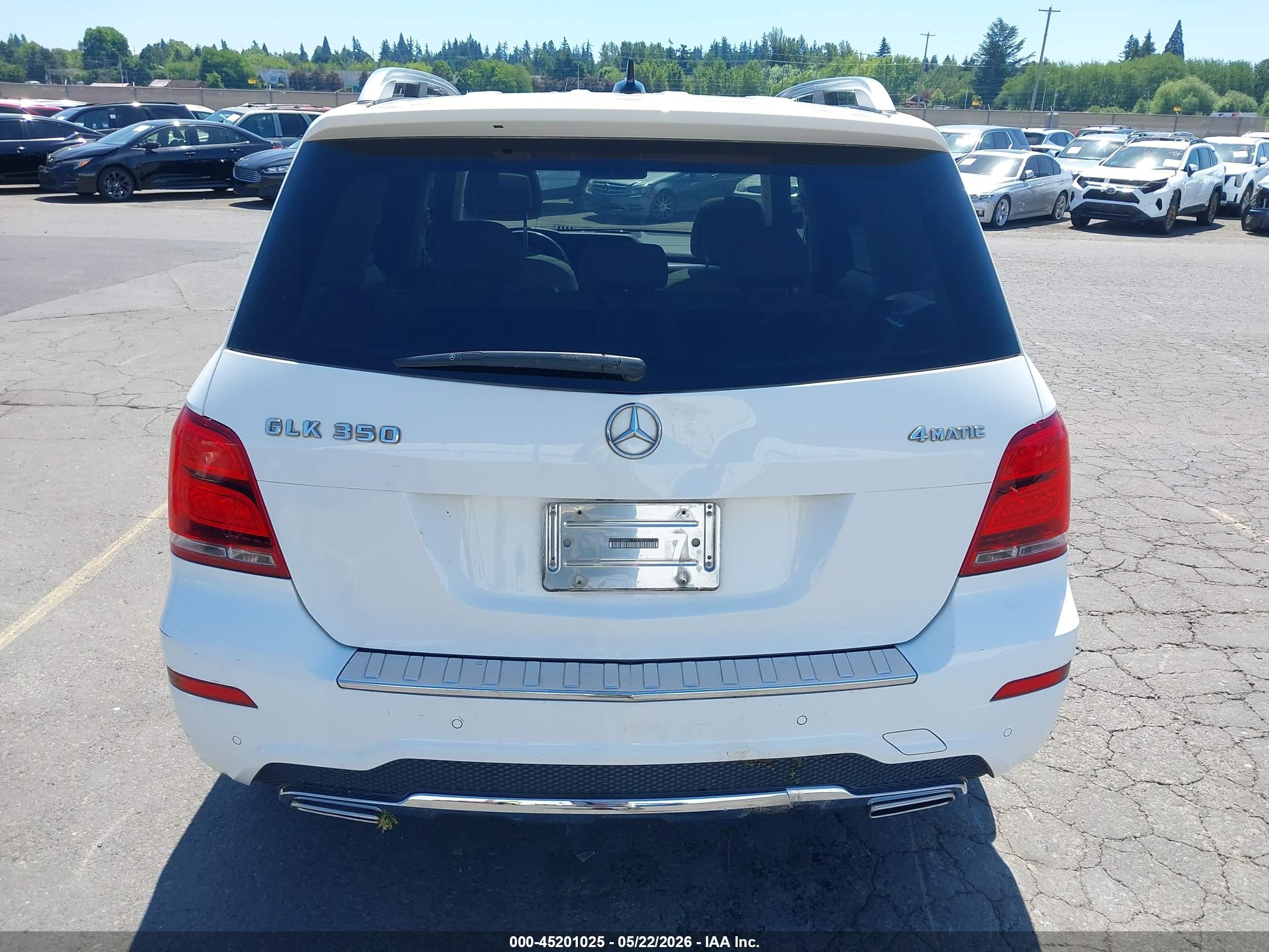 2014 Mercedes-benz Glk 350 4matic White vin: WDCGG8JB9EG177910