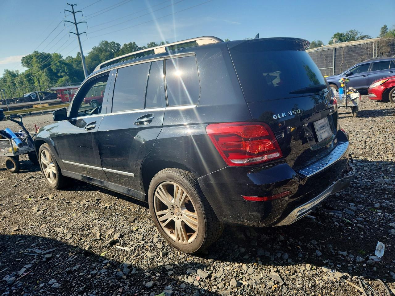 2014 Mercedes-benz Glk 350 4matic Black vin: WDCGG8JB9EG208105