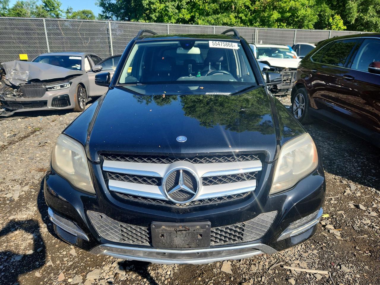 2014 Mercedes-benz Glk 350 4matic Black vin: WDCGG8JB9EG208105