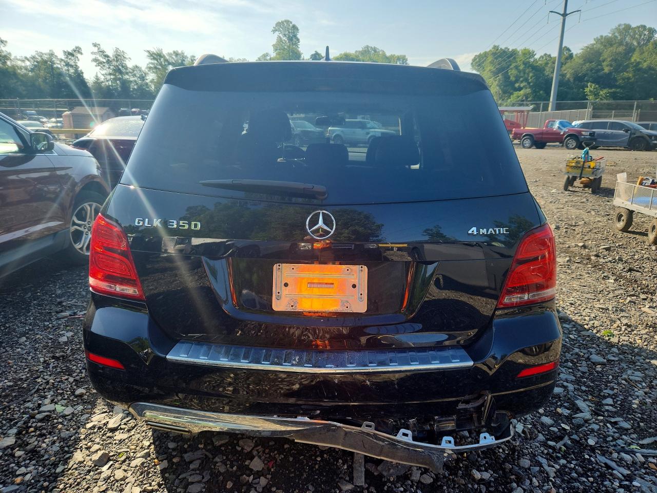 2014 Mercedes-benz Glk 350 4matic Black vin: WDCGG8JB9EG208105