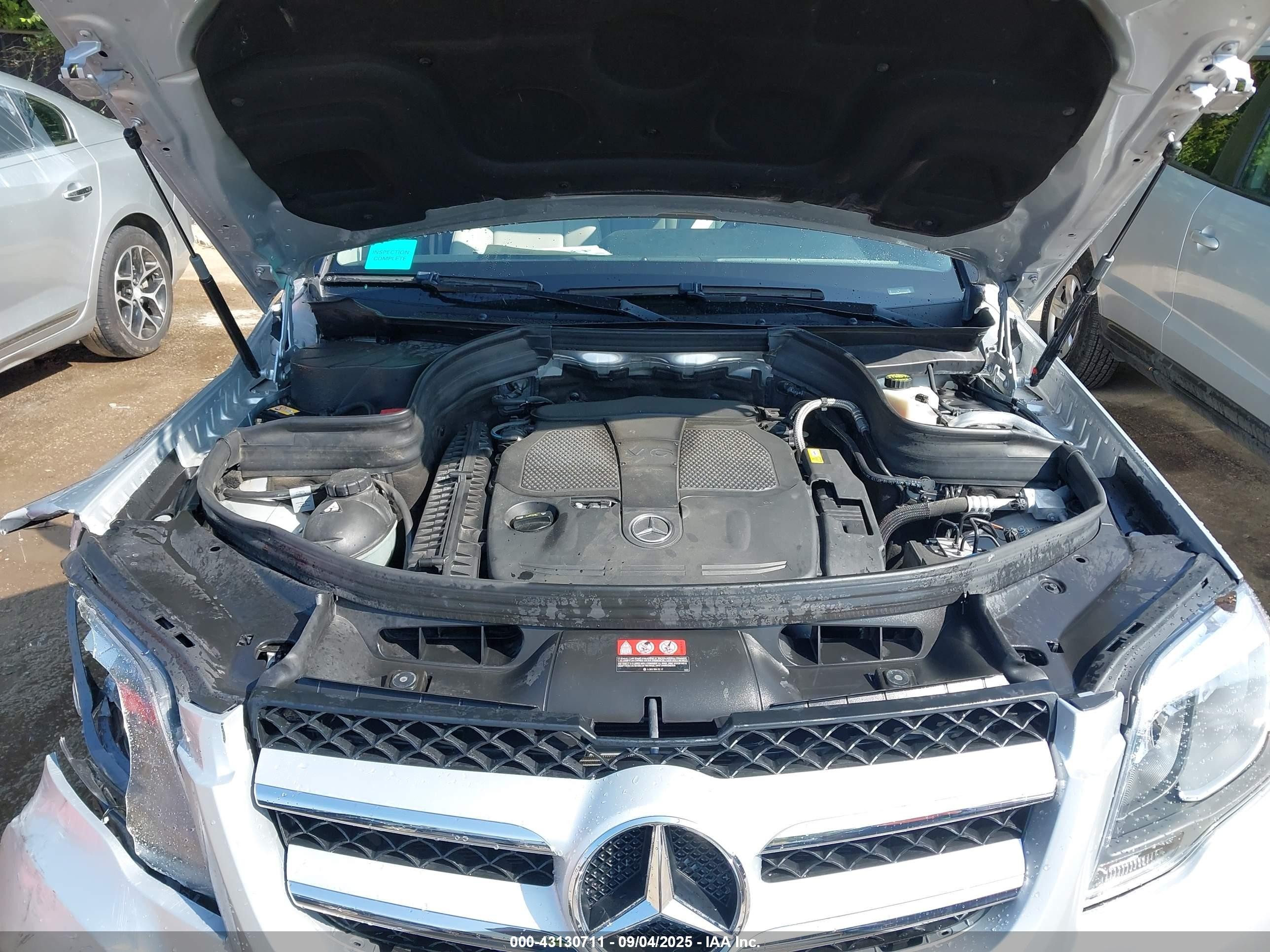 2014 Mercedes-benz Glk 350 4matic Silver vin: WDCGG8JB9EG219962