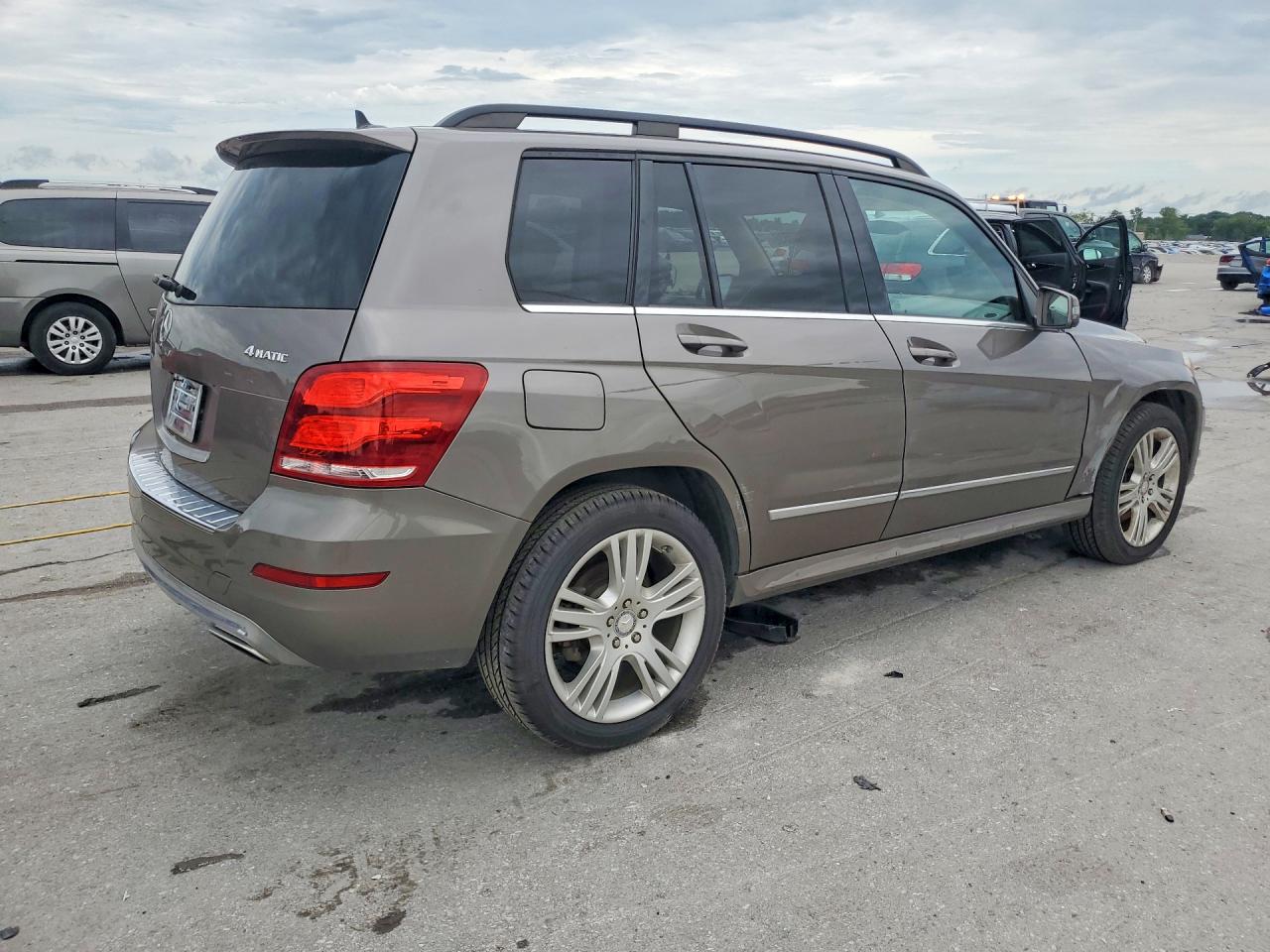 2014 Mercedes-benz Glk 350 4matic Brown vin: WDCGG8JB9EG249530