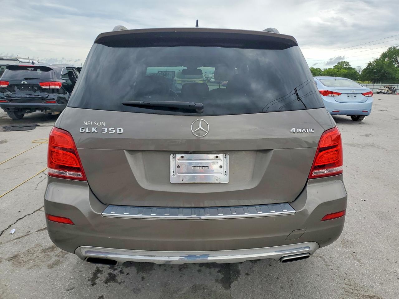 2014 Mercedes-benz Glk 350 4matic Brown vin: WDCGG8JB9EG249530