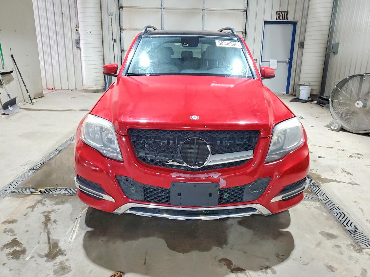 2014 Mercedes-benz Glk 350 4matic Red vin: WDCGG8JB9EG250919