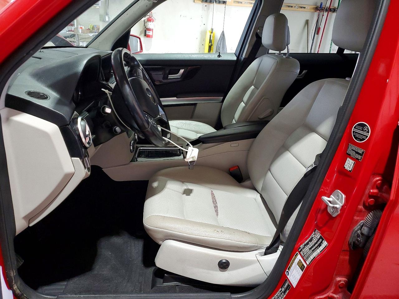 2014 Mercedes-benz Glk 350 4matic Red vin: WDCGG8JB9EG250919
