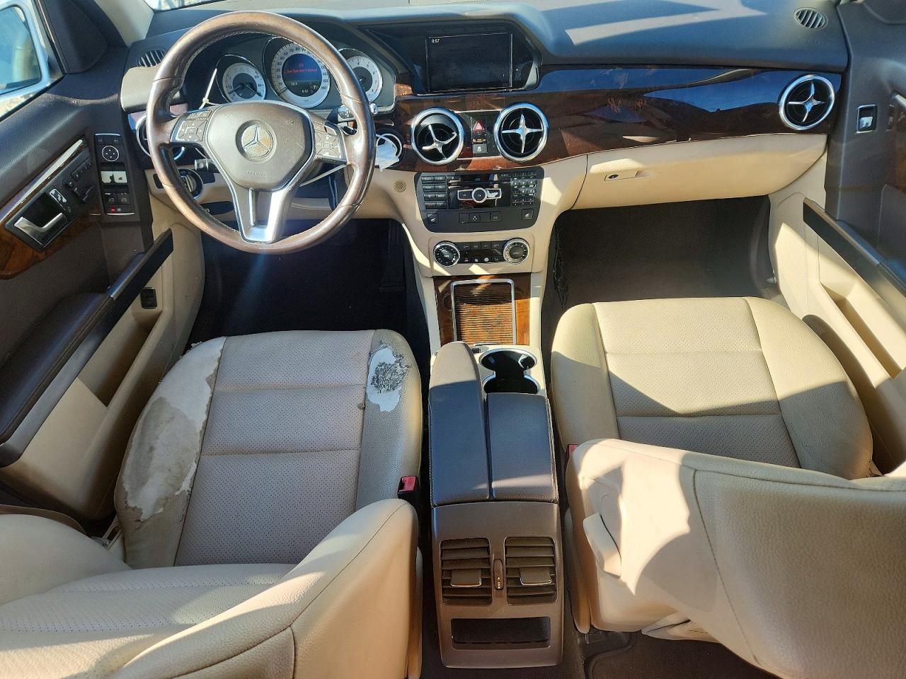 2015 Mercedes-benz Glk 350 4matic White vin: WDCGG8JB9FG339536