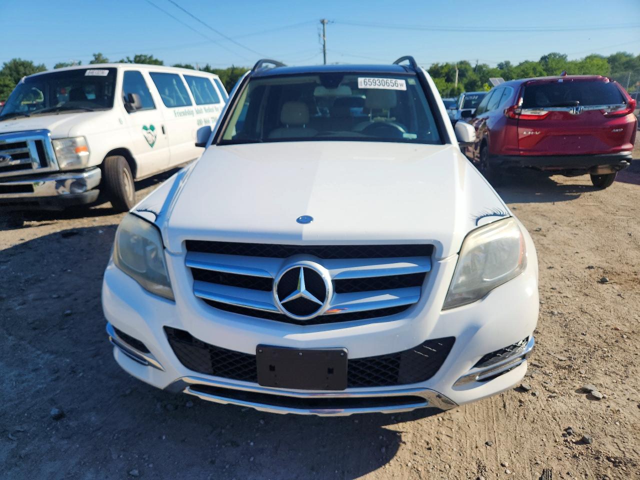 2015 Mercedes-benz Glk 350 4matic White vin: WDCGG8JB9FG339536