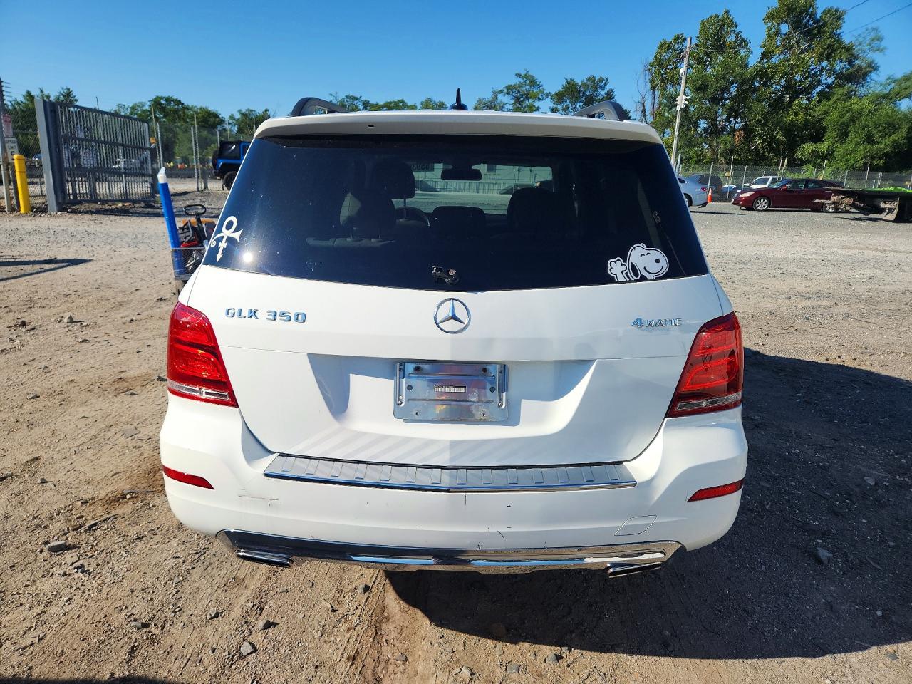 2015 Mercedes-benz Glk 350 4matic White vin: WDCGG8JB9FG339536