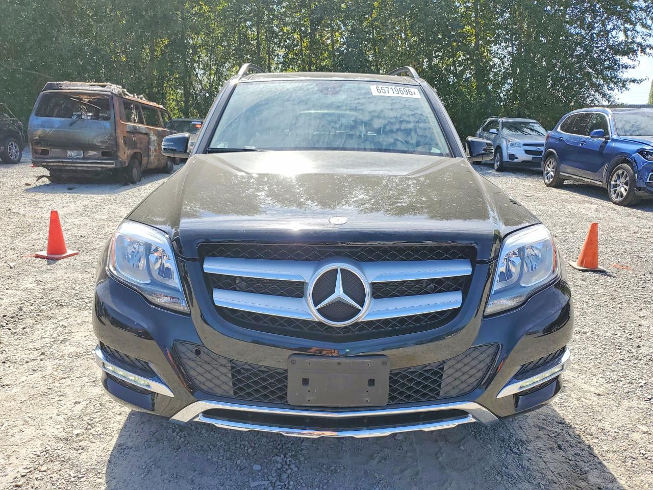 2015 Mercedes-benz Glk 350 4matic Black vin: WDCGG8JB9FG345160