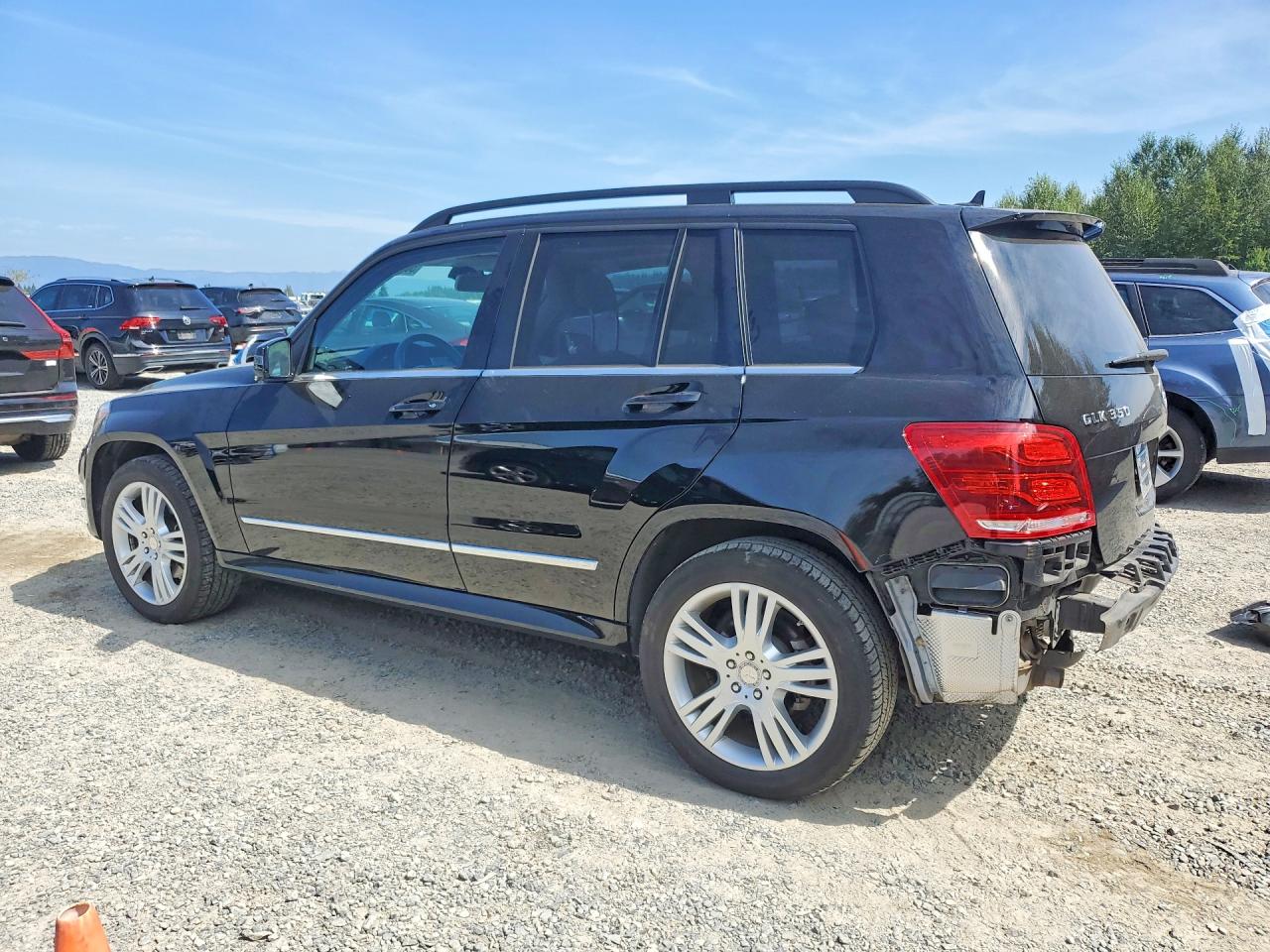 2015 Mercedes-benz Glk 350 4matic Black vin: WDCGG8JB9FG345160